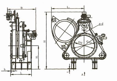 Plug in plate valve and valve - electric blind plate valve